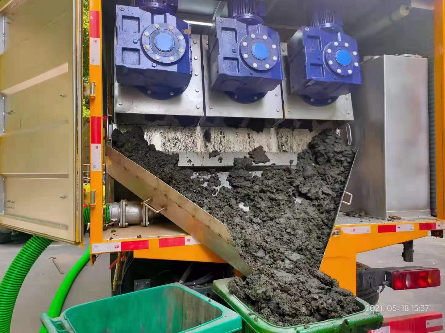 双桥化粪池清掏城市维护站-泥浆净化干湿分离处理